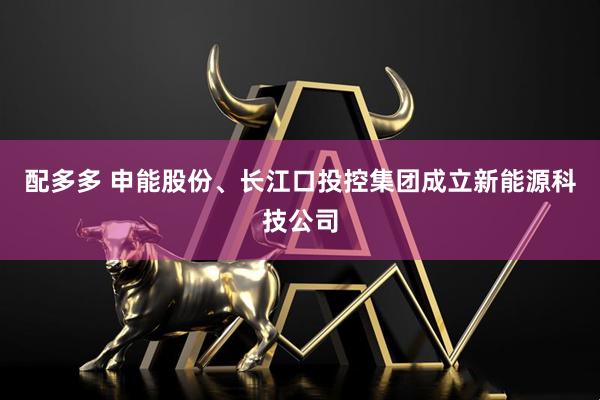 配多多 申能股份、长江口投控集团成立新能源科技公司